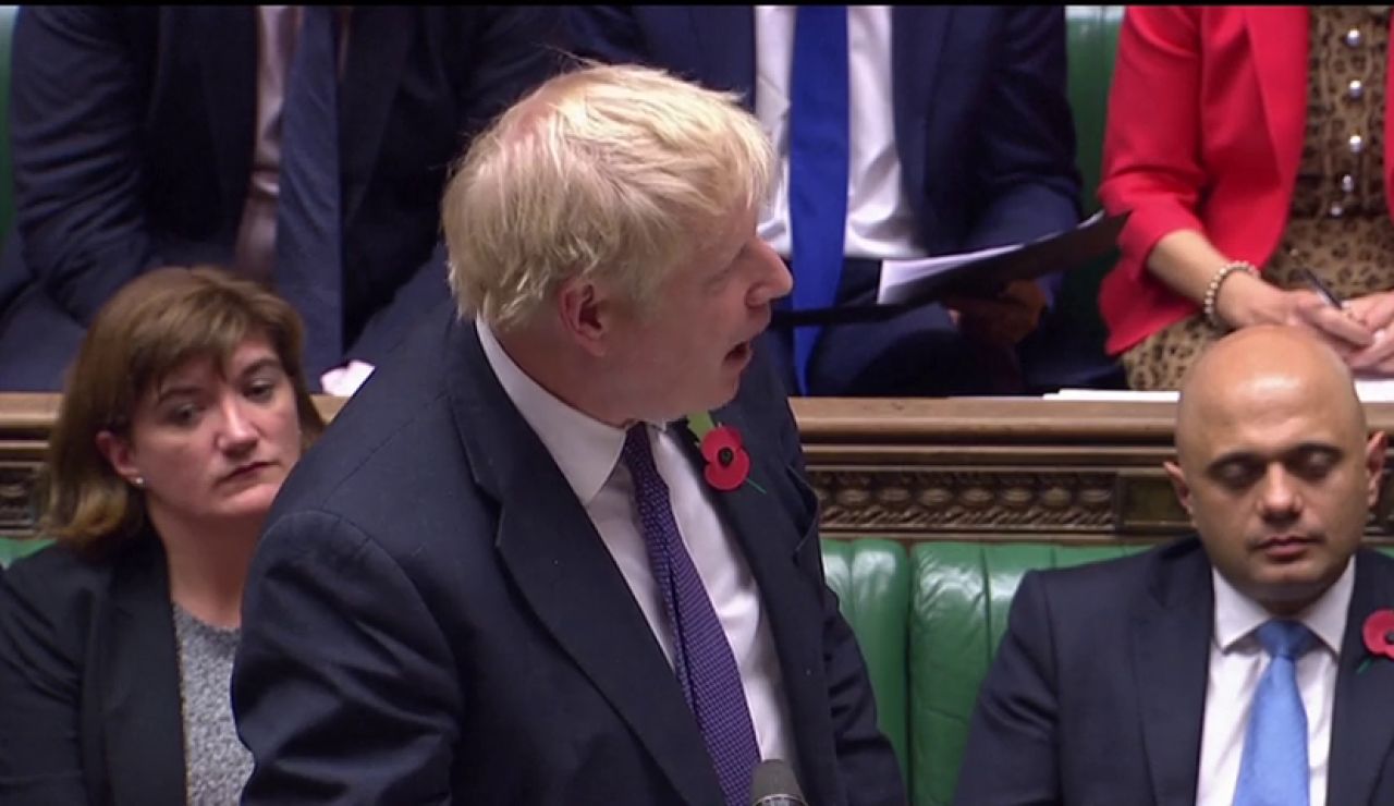 El Parlamento no acepta las elecciones anticipadas que proponía Boris Johnson El Parlamento no acepta las elecciones anticipadas que proponía Boris Johnson