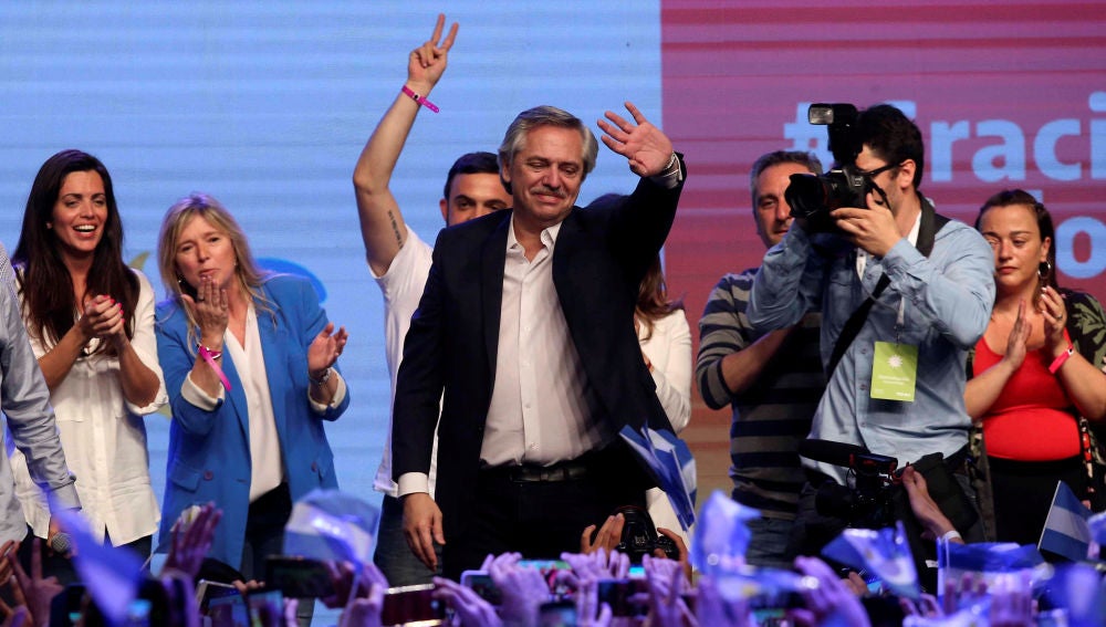 Alberto Fernández gana las elecciones en Argentina