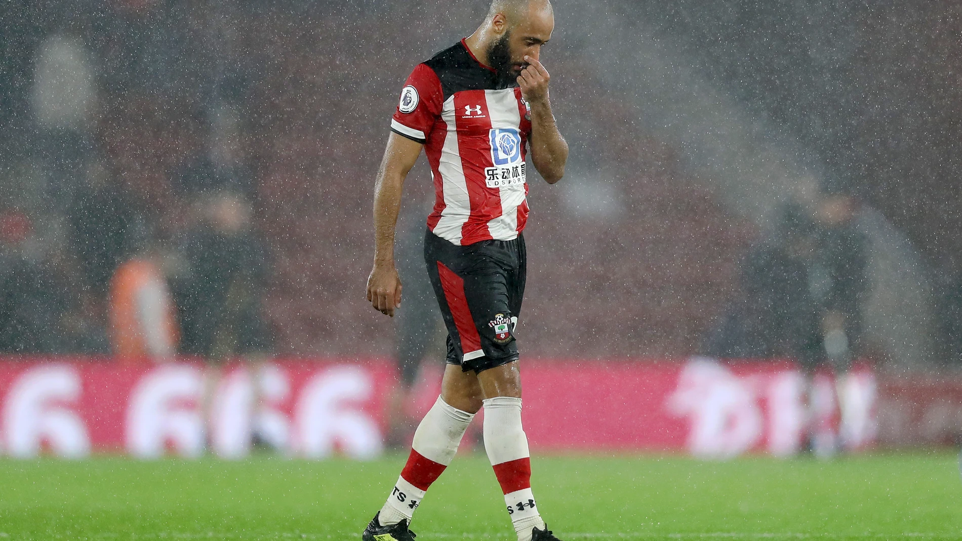 Los jugadores del Southampton tras la derrota Los jugadores del Southampton tras la derrota