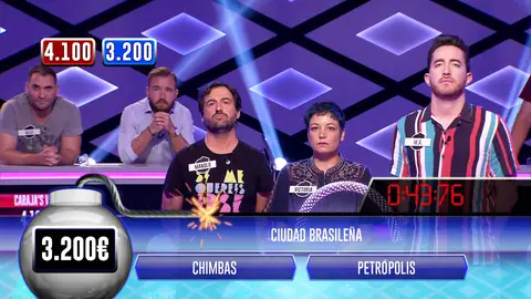'Los dispersos', por debajo en el marcador, se la juegan en la bomba clasificatoria de '¡Boom!' 'Los dispersos', por debajo en el marcador, se la juegan en la bomba clasificatoria de '¡Boom!'