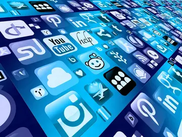 Imagen de recurso de las diferentes plataformas digitales que existen en Internet Imagen de recurso de las diferentes plataformas digitales que existen en Internet
