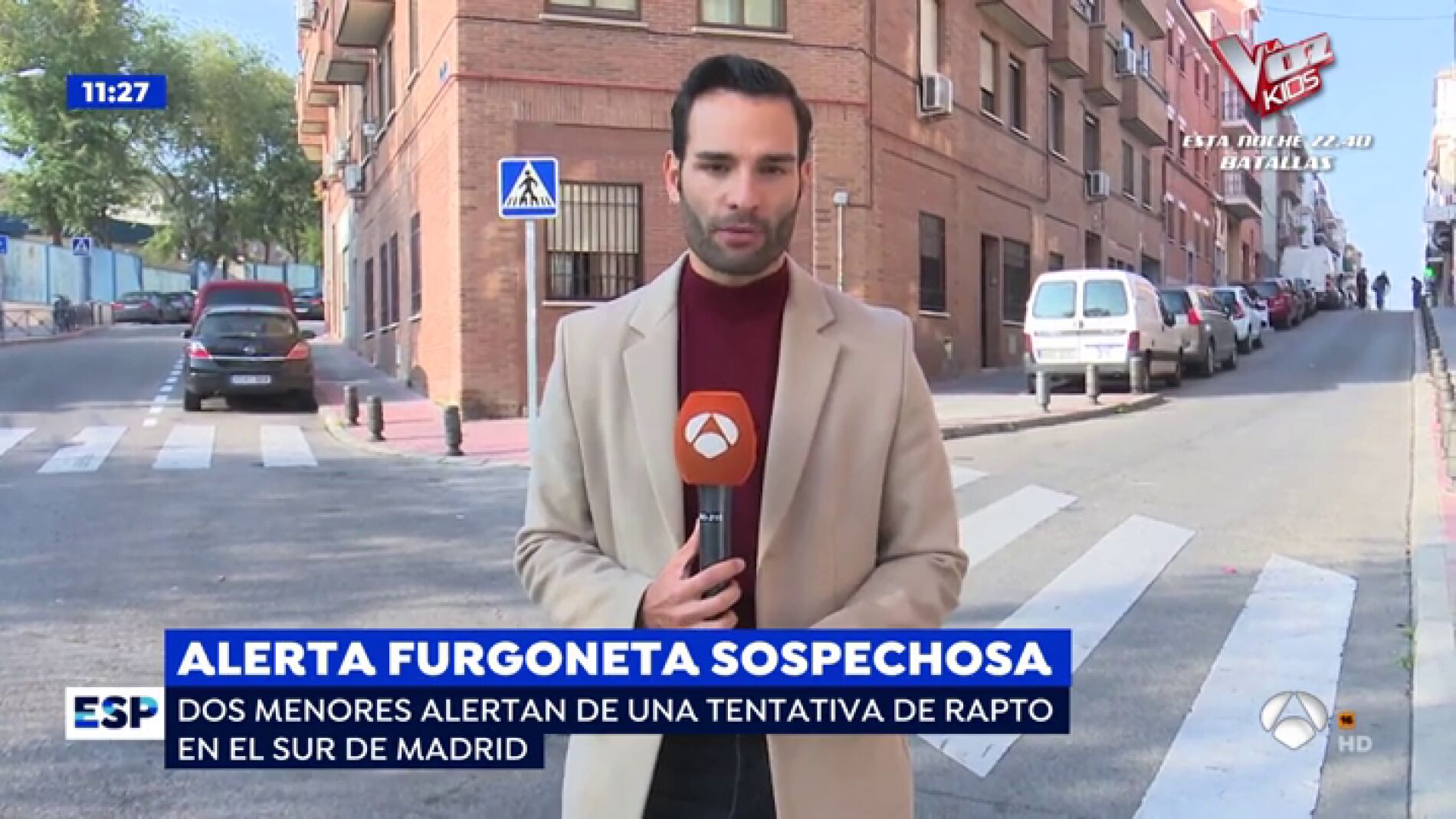 Alerta furgoneta sospechosa