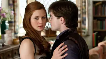 Ginny Weasley y Harry Potter