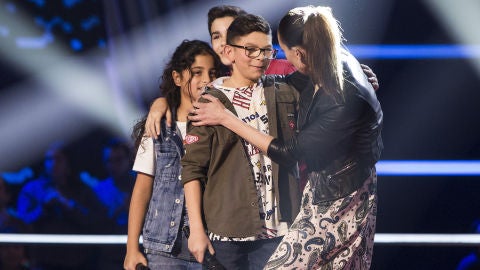 Salvador Berm&uacute;dez se queda en el equipo de David Bisbal y Ni&ntilde;a Pastori en las Batallas de &lsquo;La Voz Kids&rsquo;