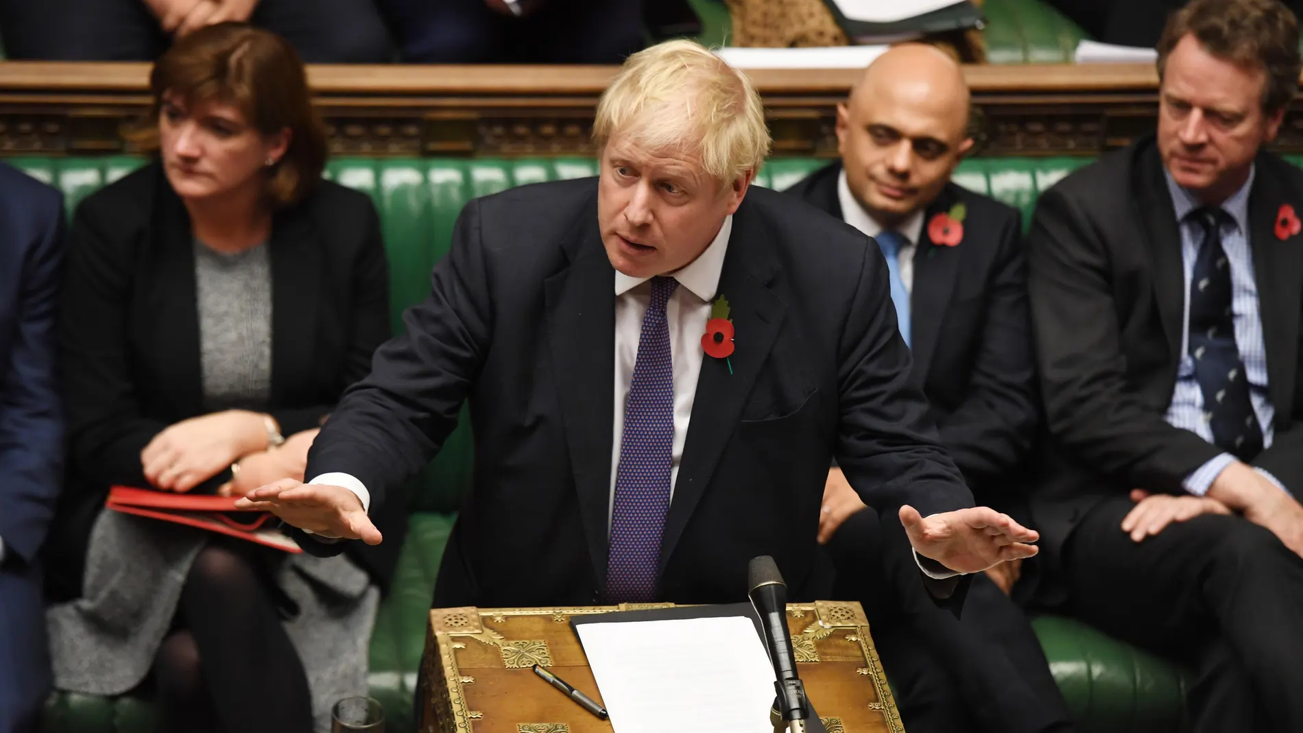 El primer ministro británico, Boris Johnson El primer ministro británico, Boris Johnson