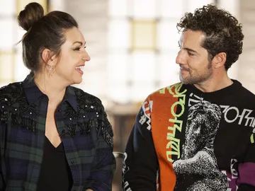 David Bisbal y Niña Pastori, cómplices con solo una mirada durante las grabaciones de ‘La Voz Kids’ David Bisbal y Niña Pastori, cómplices con solo una mirada durante las grabaciones de ‘La Voz Kids’