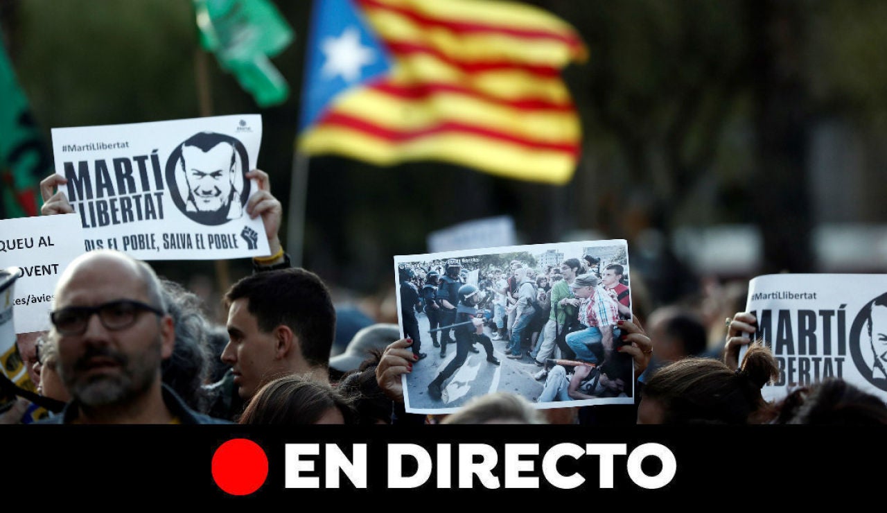 Cataluña: Última hora de Barcelona y los cortes de tráfico hoy, en directo