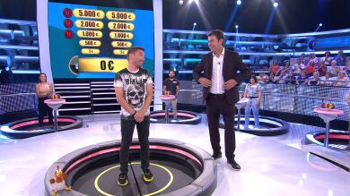 Peor imposible: el concursante central cae en la primera ronda tras perder los tres comodines en '¡Ahora caigo!'