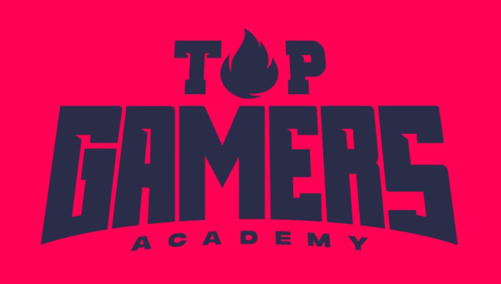 El logo de Top Gamers Academy