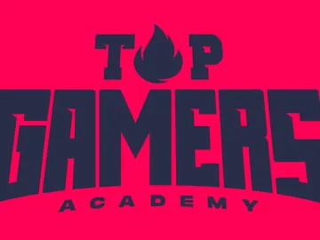 El logo de Top Gamers Academy El logo de Top Gamers Academy