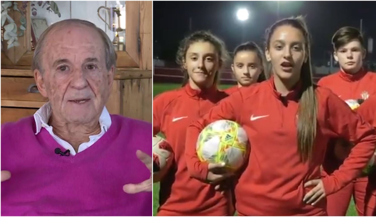 Las jugadoras del Sporting responden a José María García Las jugadoras del Sporting responden a José María García