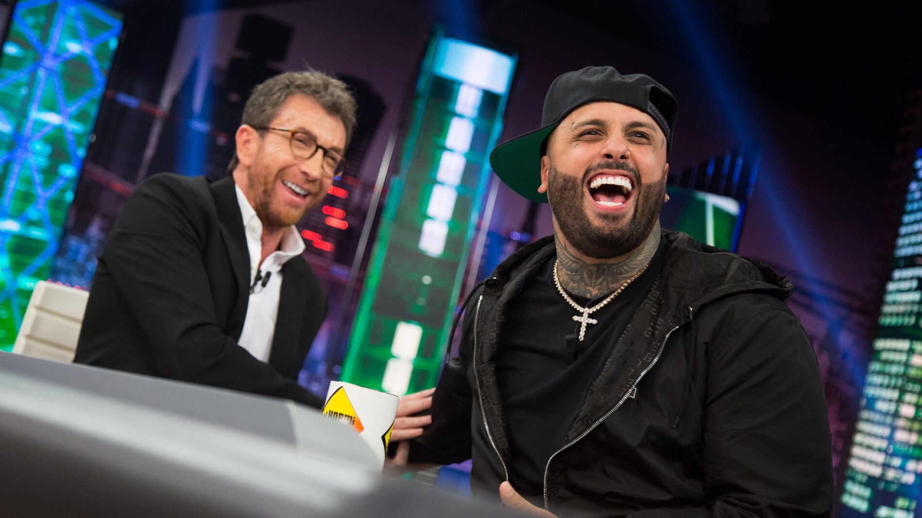 Nicky Jam confiesa en 'El Hormiguero 3.0' el verdadero motivo por el que tiene tatuajes sin sentido 