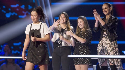 Alba Aguilar, la elecci&oacute;n de David Bisbal y Ni&ntilde;a Pastori en las Batallas de &lsquo;La Voz Kids&rsquo;