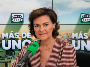 Carmen Calvo en Onda Cero Carmen Calvo en Onda Cero