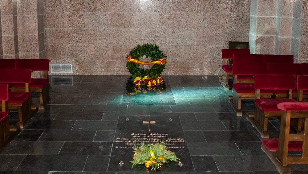 Imagen de la cripta de Francisco Franco