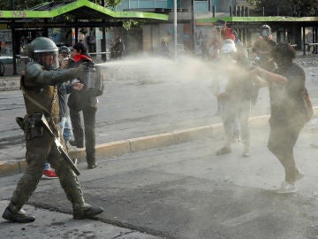 Disturbios Chile 