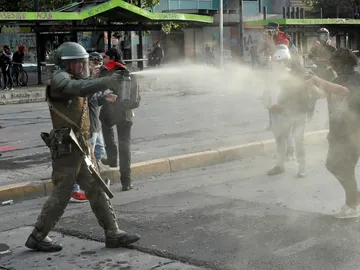 Disturbios Chile Disturbios Chile