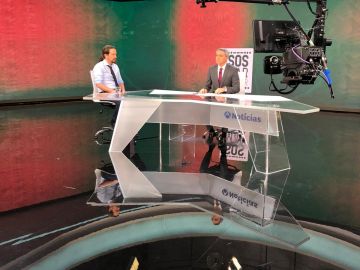 Entrevista de Pablo Iglesias en Antena 3 Noticias
