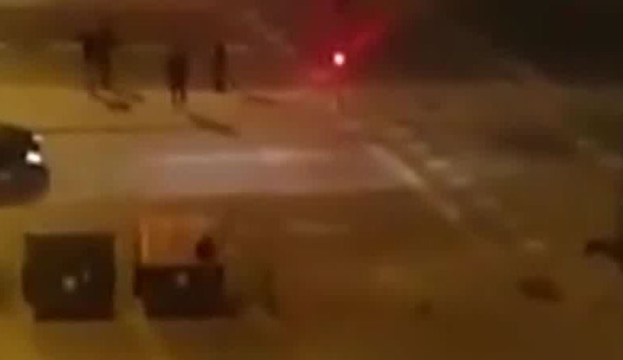 Pelea en el barrio madrileño de Hortaleza Pelea en el barrio madrileño de Hortaleza