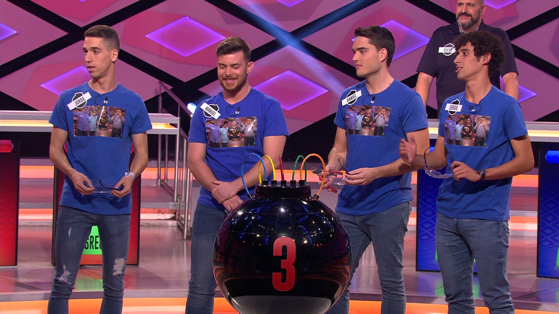 Los concursantes explican el peculiar nombre de su equipo en '&iexcl;Boom!'