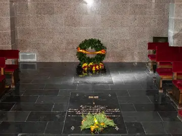 La tumba de Franco en Mingorrubio La tumba de Franco en Mingorrubio