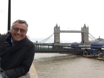 Michael Robinson en Londres Michael Robinson en Londres