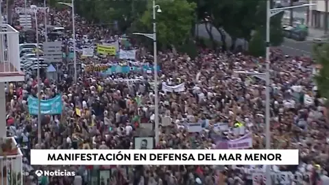 El Mar Menor agoniza: los ciudadanos salen a la calle para pedir medidas urgentes El Mar Menor agoniza: los ciudadanos salen a la calle para pedir medidas urgentes