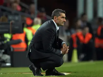 Ernesto Valverde, en la banda del Camp Nou Ernesto Valverde, en la banda del Camp Nou