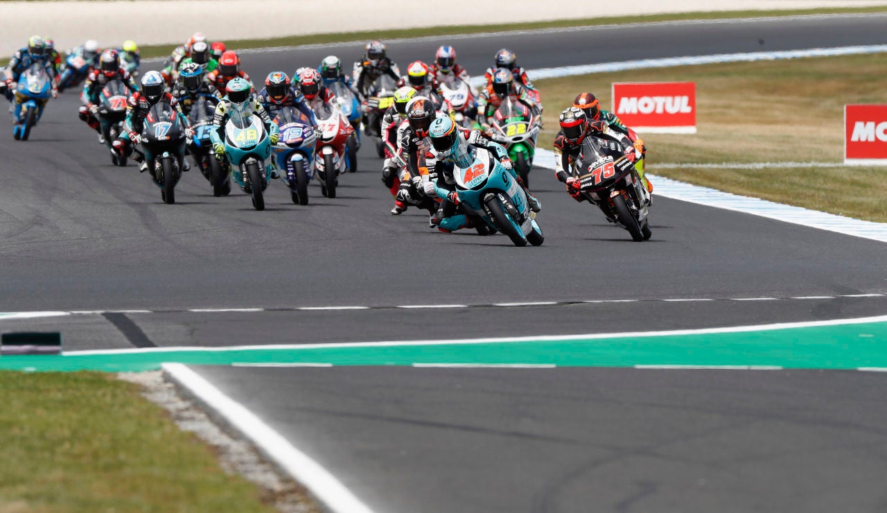 La carrera del GP de Australia