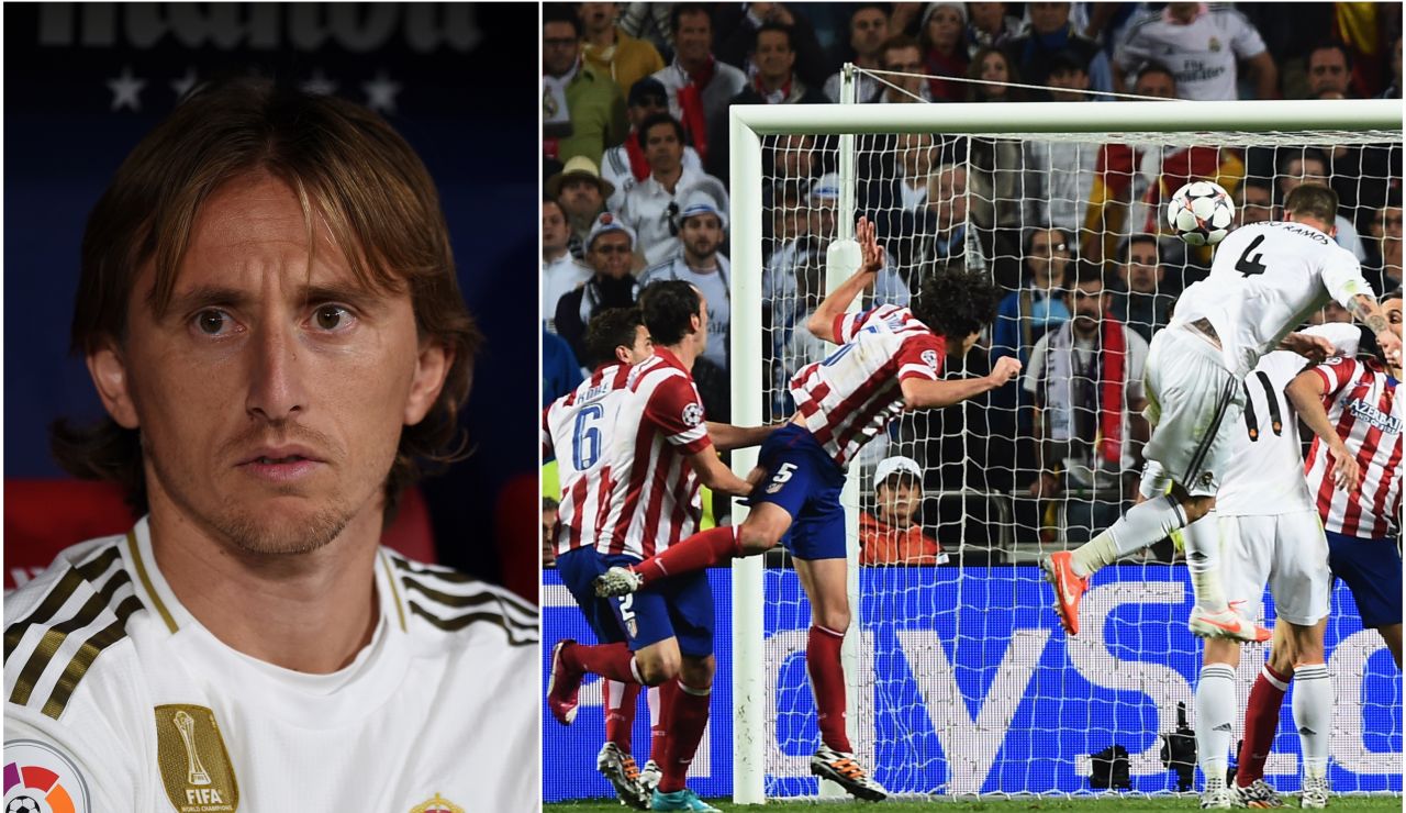 Luka Modric habla sobre el gol de Sergio Ramos en la final de Lisboa Luka Modric habla sobre el gol de Sergio Ramos en la final de Lisboa