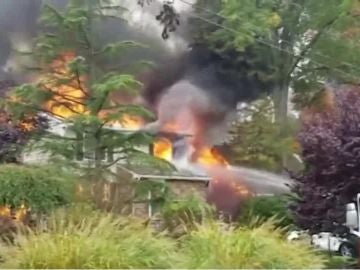 Accidente de una avioneta en Nueva Jersey