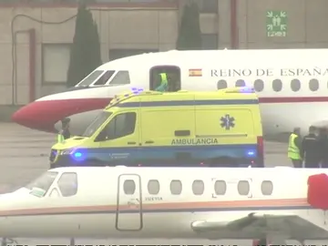 Trasladado a Vigo el policía herido grave en Barcelona Trasladado a Vigo el policía herido grave en Barcelona