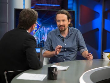 Pablo Iglesias afirma en 'El Hormiguero 3.0' que tiene "buena relación con Felipe VI": "Me parece un tipo interesante"