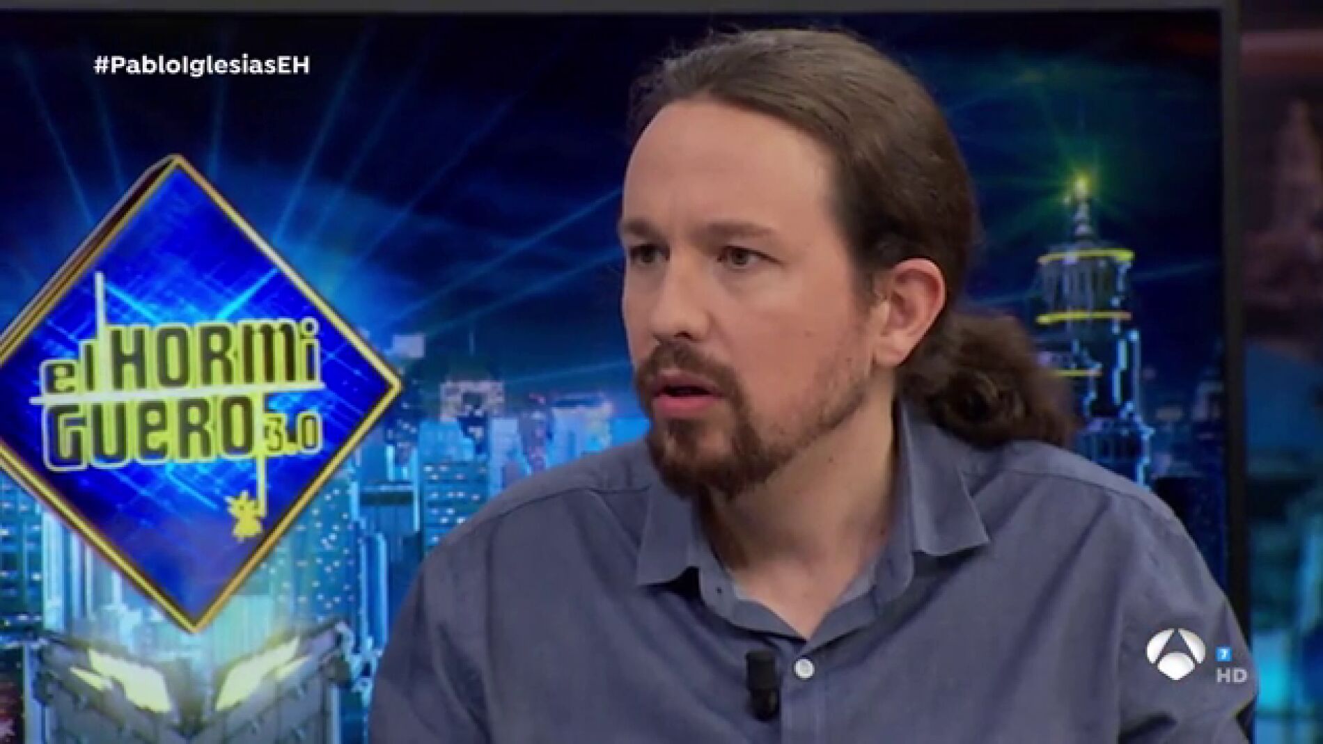 Pablo Iglesias pone nombres a los que denomina "poderosos" en 'El Hormiguero 3.0'