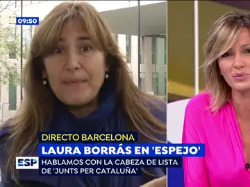 Laura Borrás en Espejo Público Laura Borrás en Espejo Público