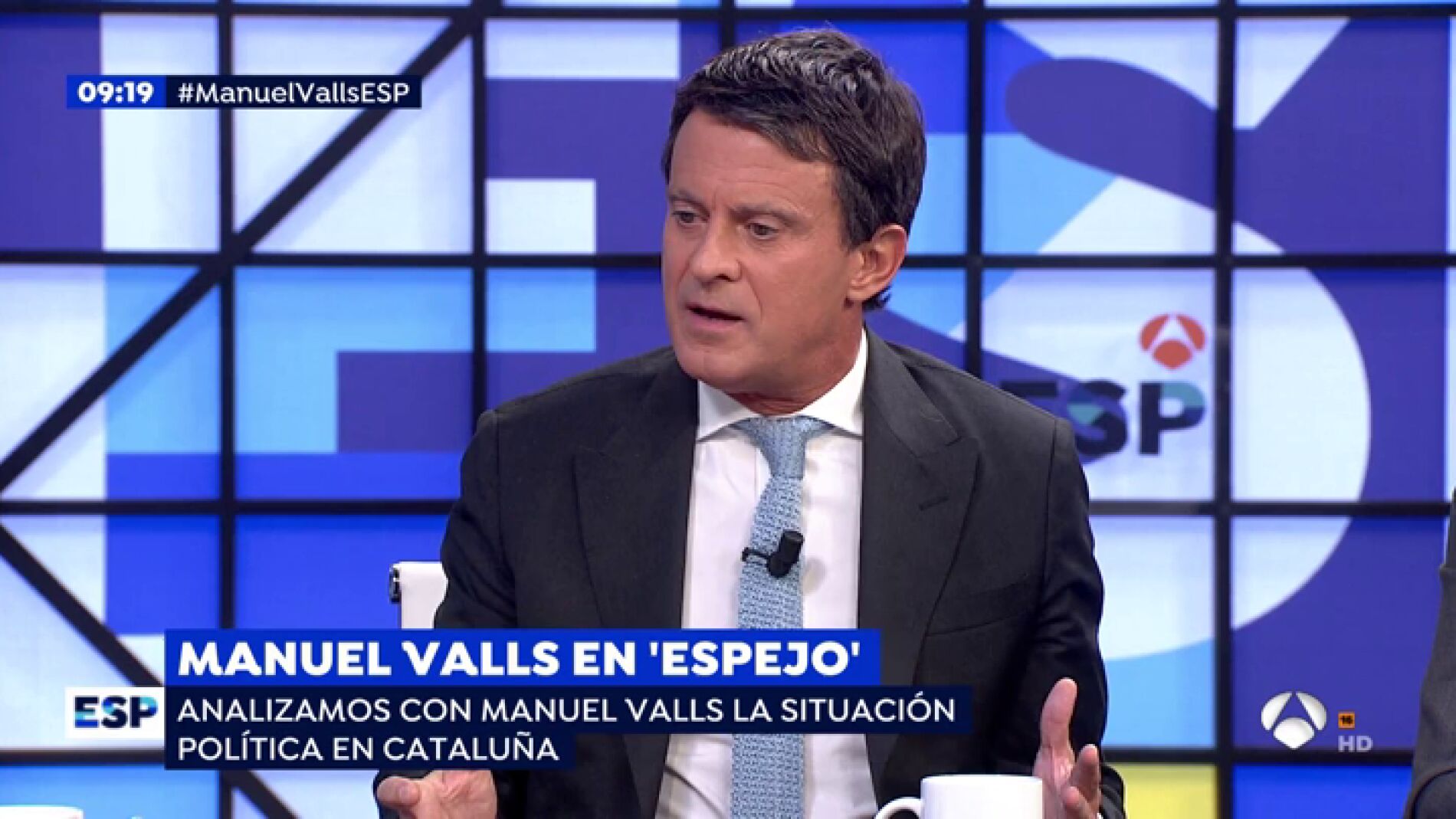 Manuel Valls en Espejo P&uacute;blico