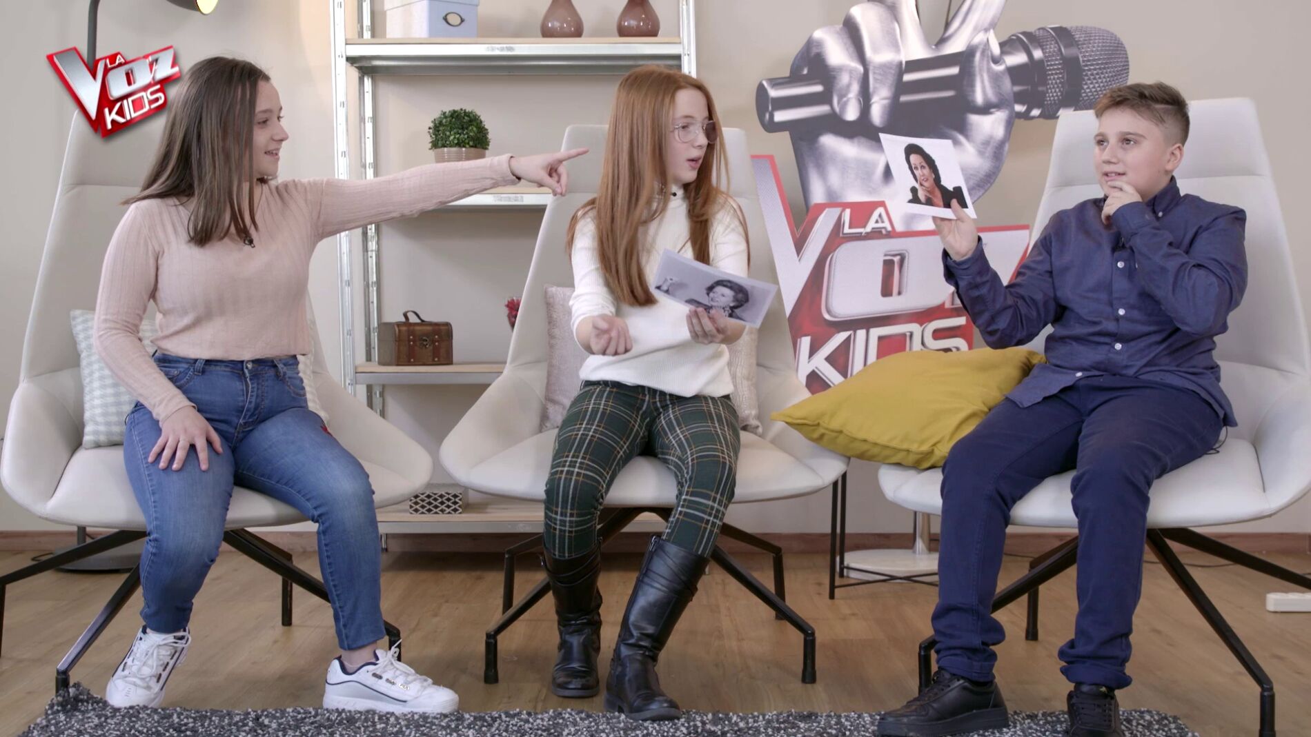 Los talents de 'La Voz Kids', a examen de música: ¿Saben quién es el cantante?