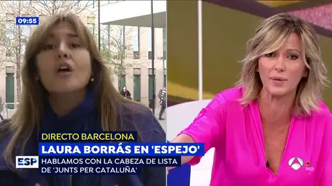 El rifirrafe de Susanna Griso a Laura Borrás: "No nos ponemos de acuerdo ni en mi apellido" El rifirrafe de Susanna Griso a Laura Borrás: "No nos ponemos de acuerdo ni en mi apellido"