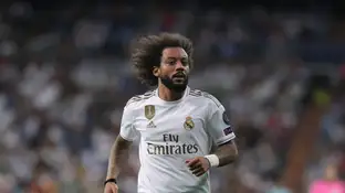 Marcelo, durante un partido del Real Madrid Marcelo, durante un partido del Real Madrid