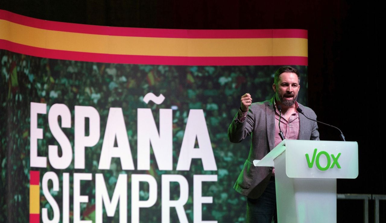 Santiago Abascal comienza la campaña en Hospitalet Santiago Abascal comienza la campaña en Hospitalet