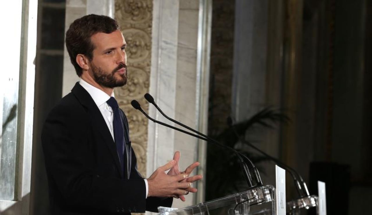 El líder del PP, Pablo Casado El líder del PP, Pablo Casado