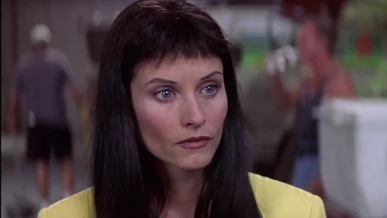 Courteney Cox como Gale Weathers en 'Scream 3' Courteney Cox como Gale Weathers en 'Scream 3'