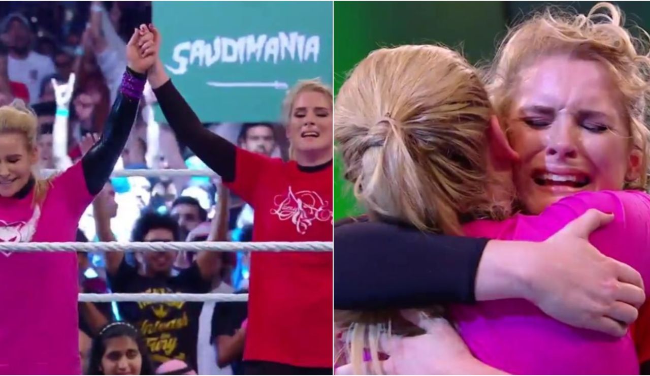 Natalya y Lacey Evans, en su histórico combate Natalya y Lacey Evans, en su histórico combate