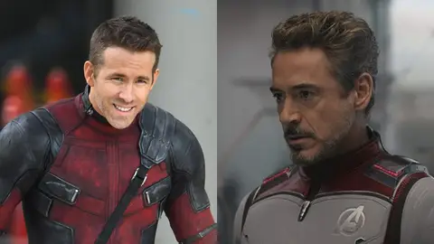 Ryan Reynolds y Robert Downey Jr. Ryan Reynolds y Robert Downey Jr.