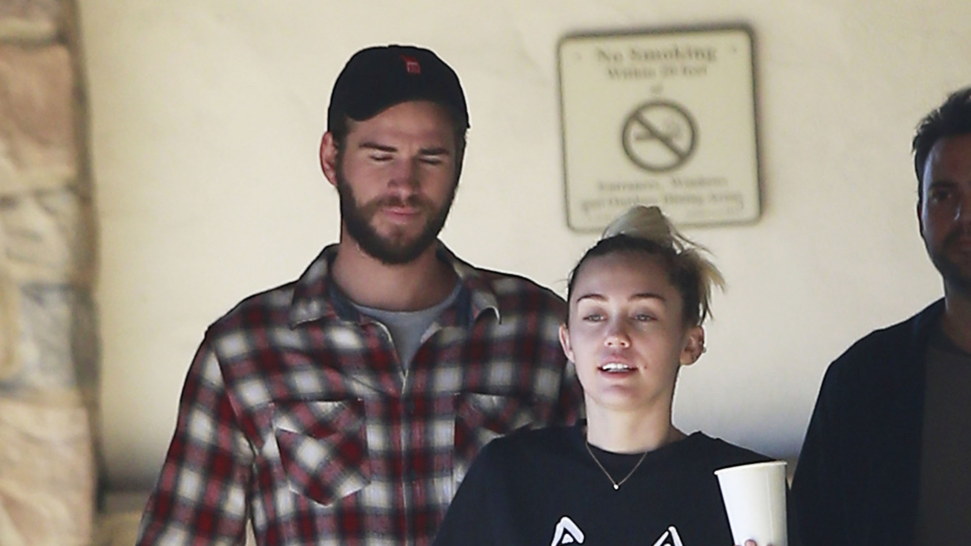 Liam Hemsworth y Miley Cyrus