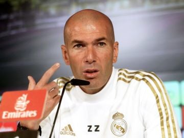 Zidane, ante los medios de comunicación