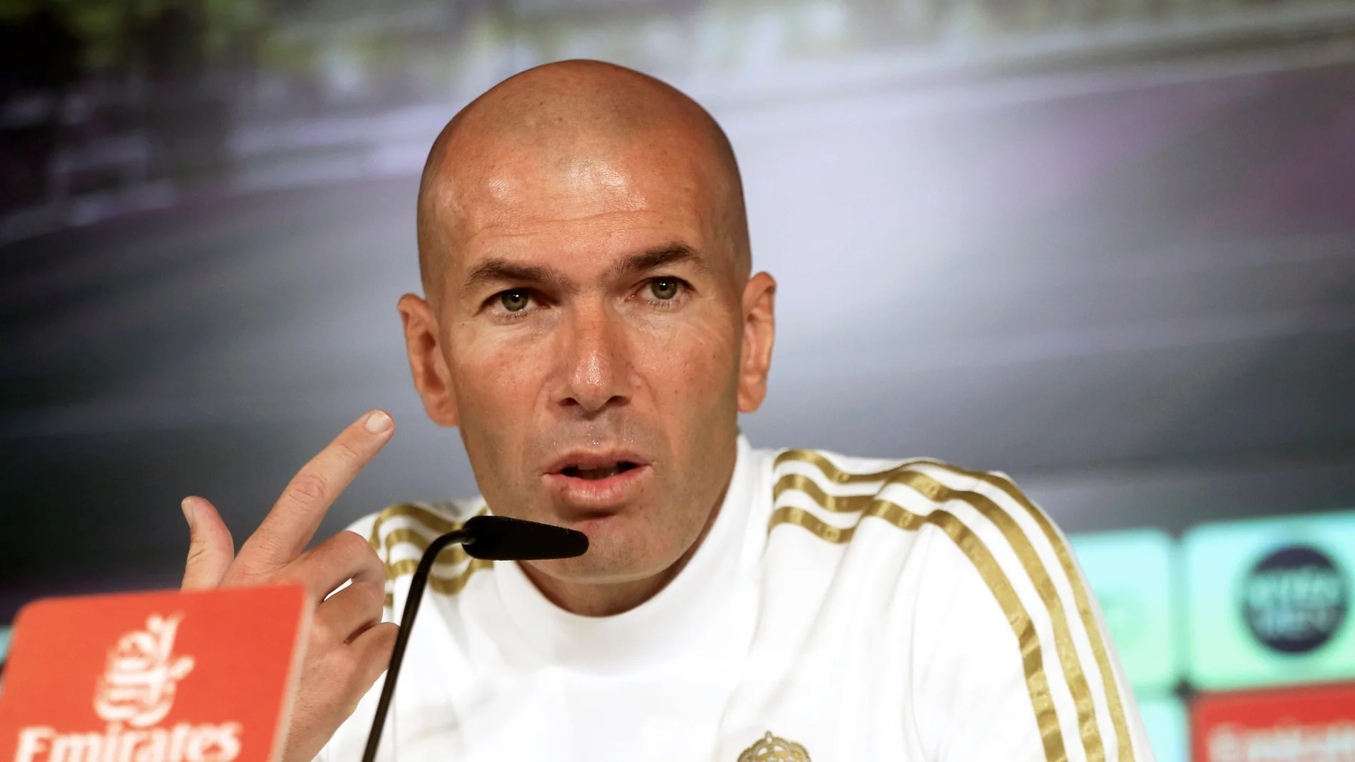 Zidane, ante los medios de comunicación Zidane, ante los medios de comunicación