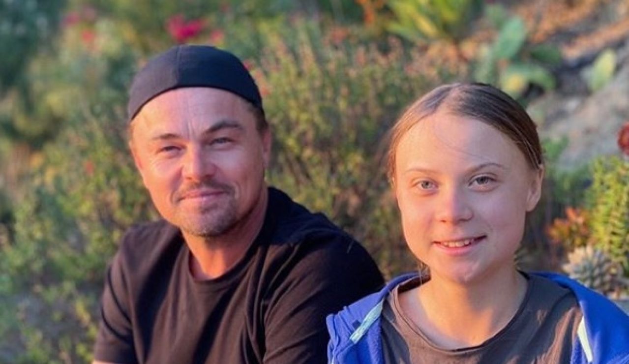 Leonardo DiCaprio y Greta Thunberg Leonardo DiCaprio y Greta Thunberg