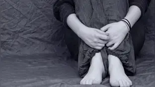 Niño asustado Niño asustado