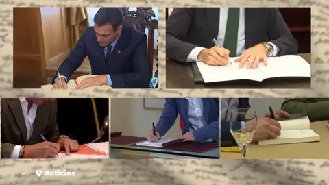Elecciones generales 2019: así son los principales líderes políticos según su firma Elecciones generales 2019: así son los principales líderes políticos según su firma